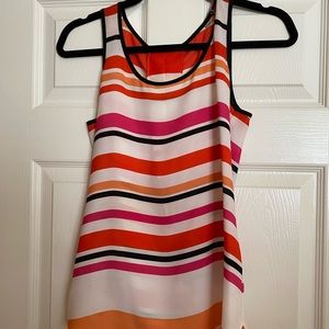 Colored striped blouse